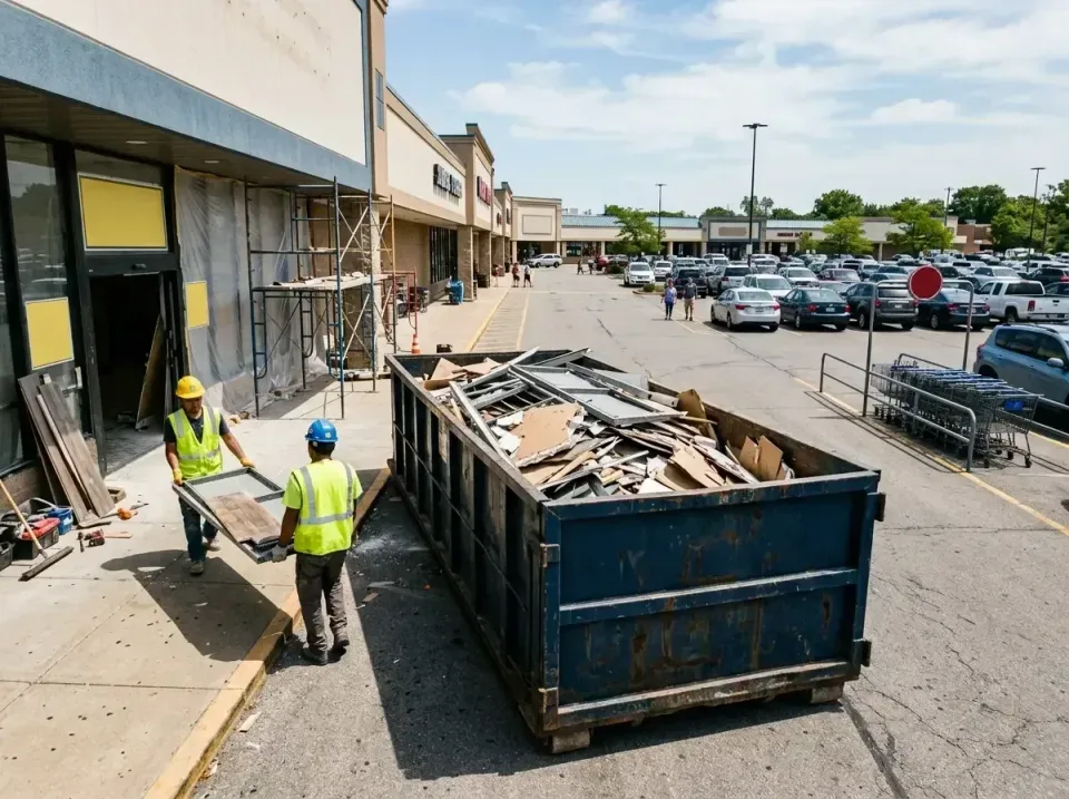 retail-store-renovation-debris-003 — frequently asked questions, Roll-off Dumpster Rentals in Fullerton, CA